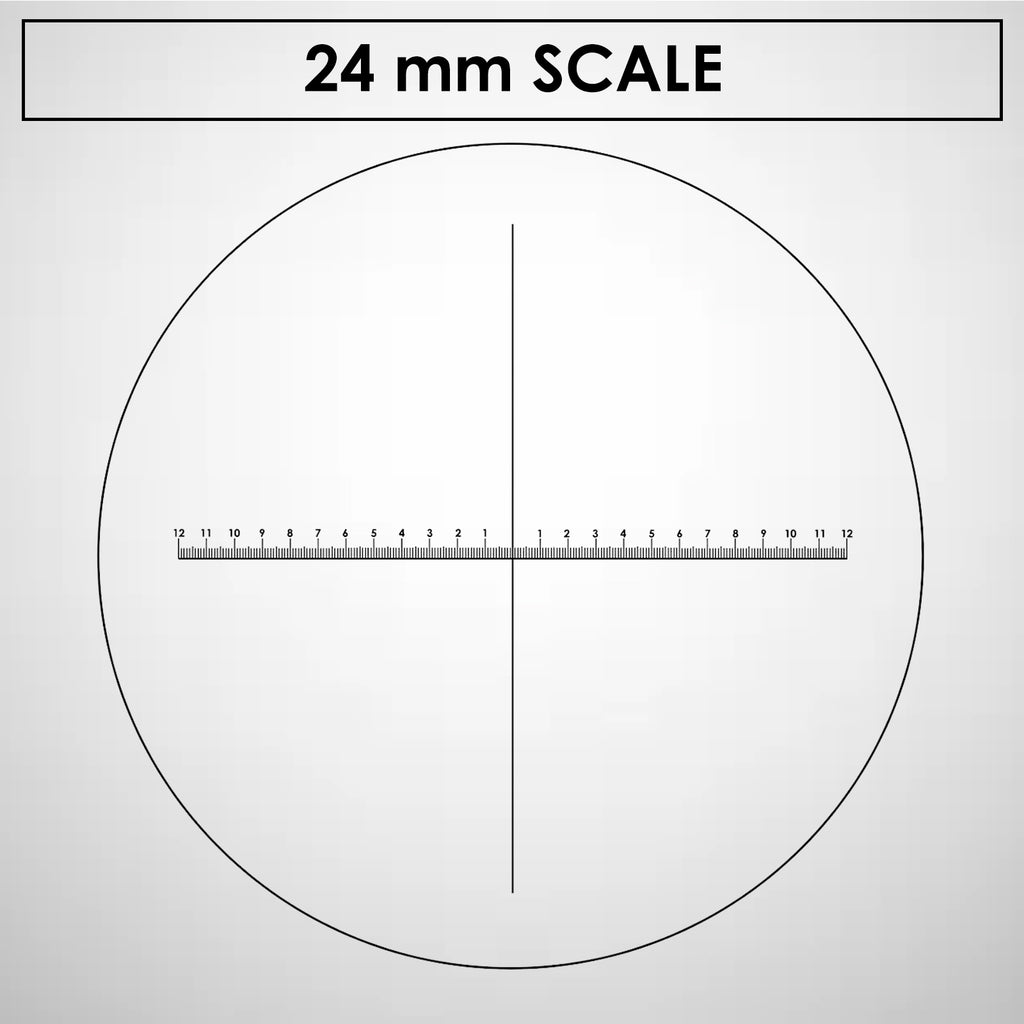 TK386PLUS Optical Glass Magnifier 10X Magnifying Jeweler Scale Loupe 0-24mm Metric Scale Rechargeable with LED and UV Light Source
