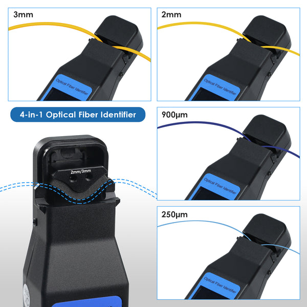TK449PLUS 4-in-1 Handheld Optical Fiber Identifier 800