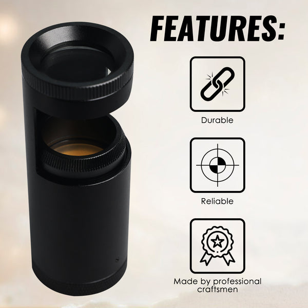 TK460PLUS Mini Gemstone Polariscope 93mm Length with Built-in LED