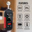 TK495PLUS Digital Wood Moisture Meter – Precision Moisture Detection with Temperature Measurement & Rechargeable Battery