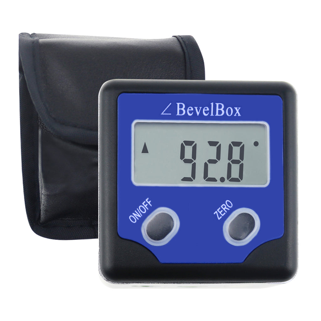 AFTK-7 Digital Bevel Box Angle Gauge Protractor Inclinometer IP54 with Built-in Magnets-Tekcoplus Ltd.