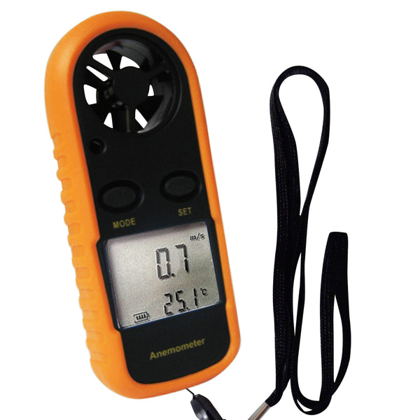 Nktech Anémomètre Digital NK-W0 3 En 1 - Vitesse Vent, Température, Humidité Portable