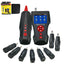 CTTK-62W Cable Tester Wire Tracker RJ45 RJ11 BNC Cable Length with 8 Remote Identifier, 1GB TF Card-Tekcoplus Ltd.