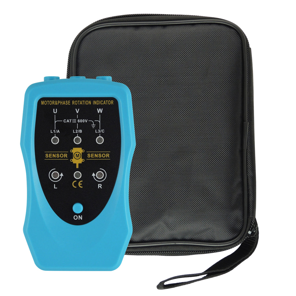 MUTK-1035 Phase Sequence and Motor Rotation Conveyors Pump Tester Meter Tool 120~460VAC