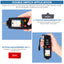 TK281PLUS Digital Color LCD Vibration Meter Vibrometer Gauge 0.1~199.9m/s2, 0.1~199.9mm/s, 0.001~1.999mm