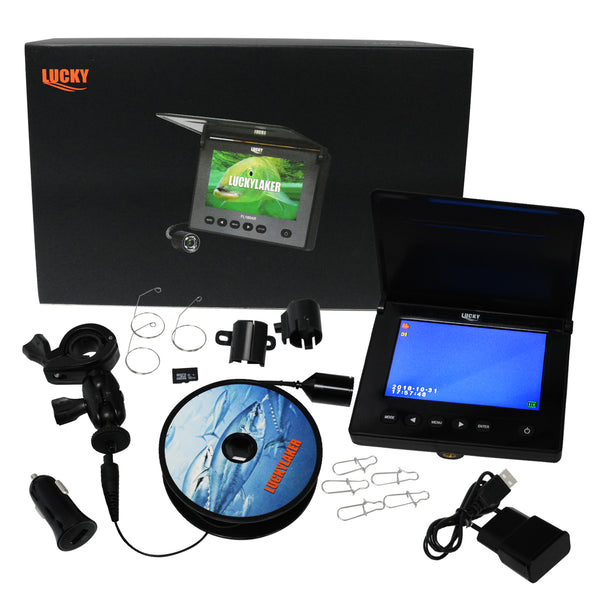 FF-180AR LUCKY Underwater Camera Fish Locator Finder 4.3 LCD Sun-Visor – Tekcoplus Ltd