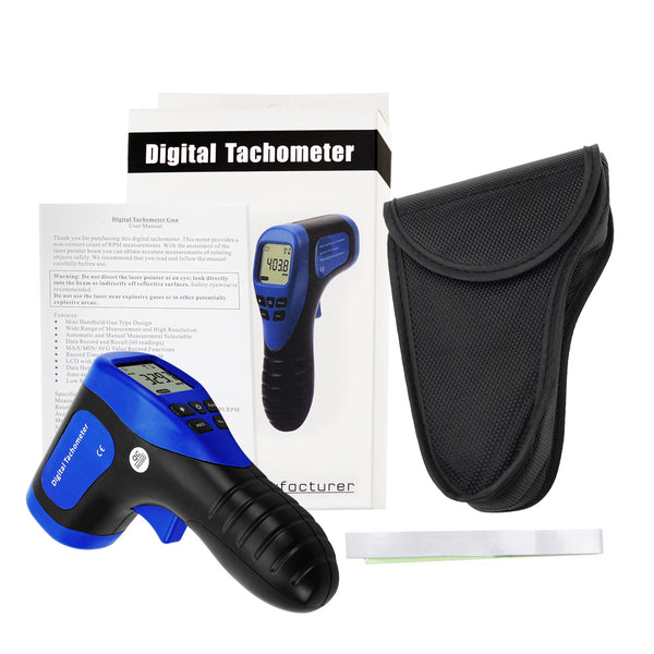 TATK-187 Digital Laser Non-Contact Tachometer Handheld Rotational
