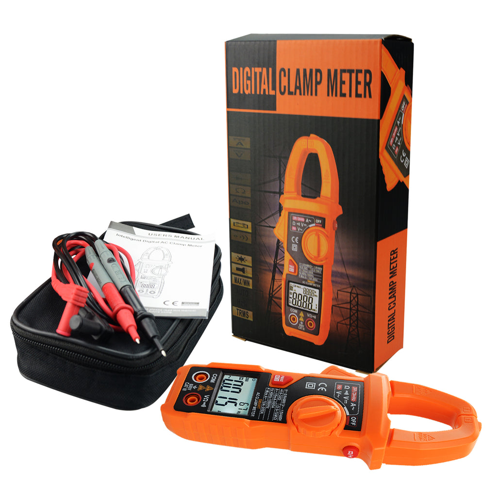 CMTK-56 Digital Clamp Meter Non-Contact Multimeter 6000 Counts Auto Range AC/DC Voltage ACA Tester-Tekcoplus Ltd.