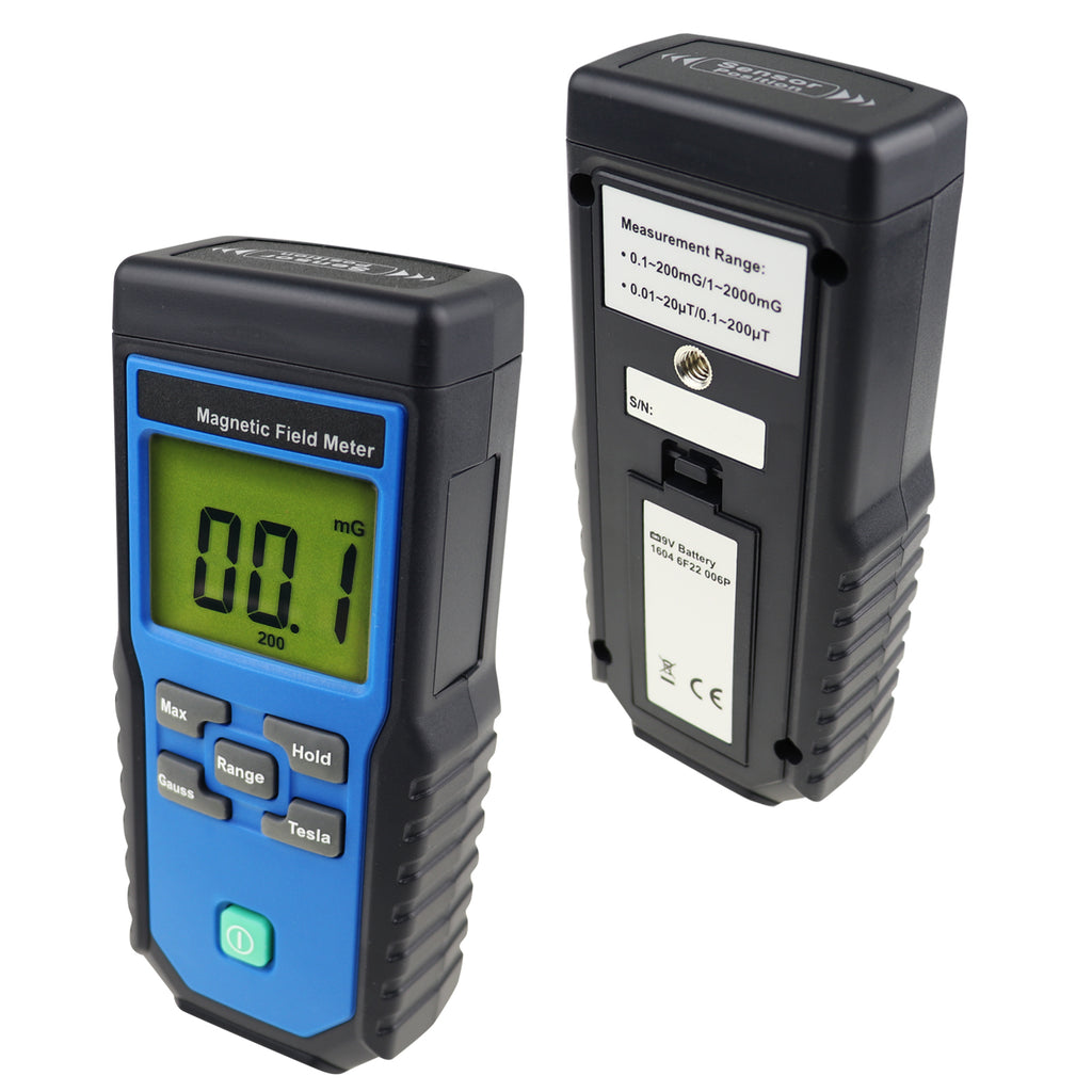 TM-191 Digital EMF ELF Meter Electromagnetic Field Gauss Tester mG / µT Made in Taiwan