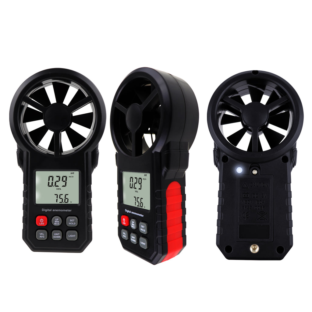 TK272PLUS Digital Wind Chill Anemometer Speed Meter Gauge MAX/MIN/AVG