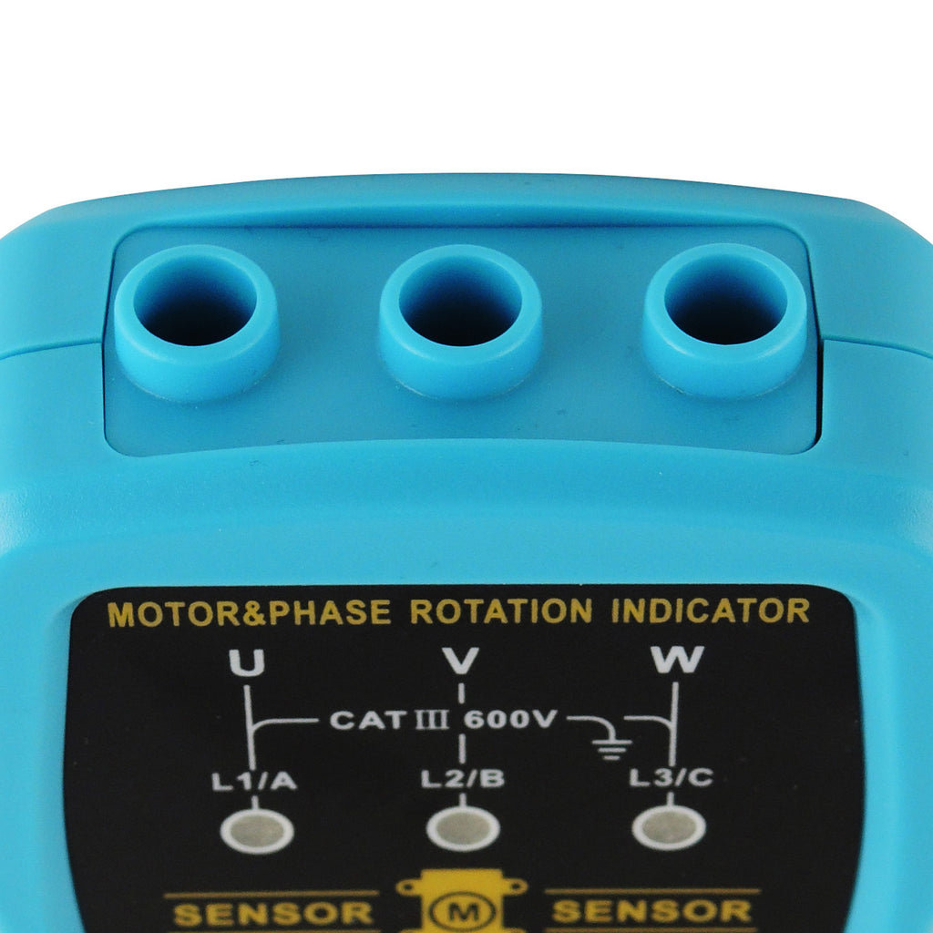 MUTK-1035 Phase Sequence and Motor Rotation Conveyors Pump Tester Meter Tool 120~460VAC