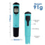 PHTK-841 Digital Pen-type pH Meter Thermometer 0.00-14.00 pH Water Quality Tester-Tekcoplus Ltd.