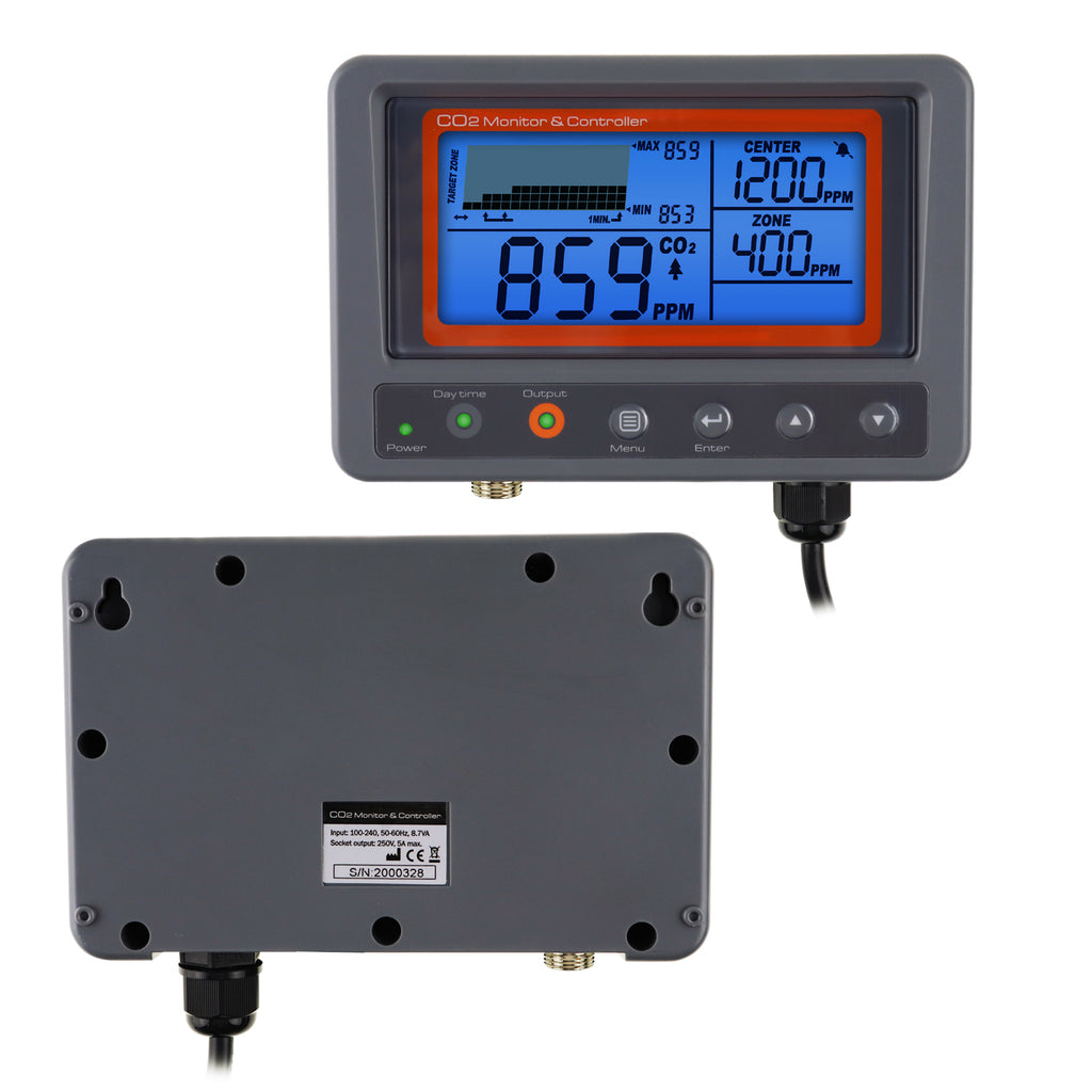 TK297PLUS Carbon Dioxide Controller with Relay Function and NDIR Sensor CO2 Indoor Air Quality Monitor
