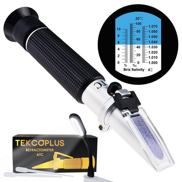 RETK-68 Salinity Brix Refractometer Low Sugar/Salt Salinity 0