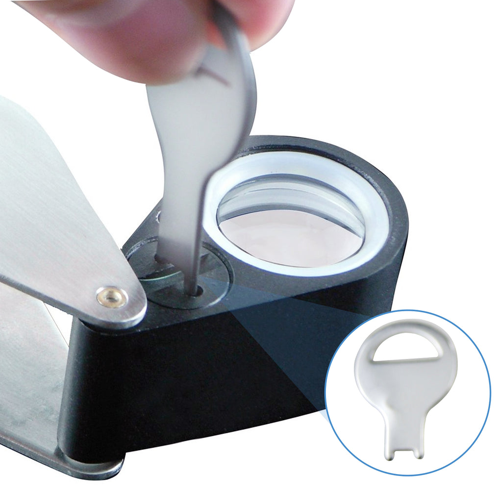 GSTK-119 Jeweler Loupe 20X Magnification with LED & UV light 21mm Lens Gemological Testing-Tekcoplus Ltd.