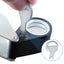 GSTK-119 Jeweler Loupe 20X Magnification with LED & UV light 21mm Lens Gemological Testing-Tekcoplus Ltd.