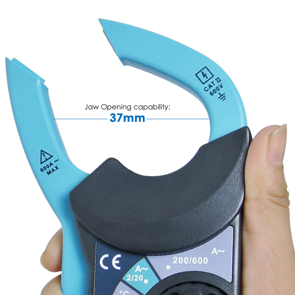 CMTK-1014 Digital Clamp Meter DC AC Voltage Resistance Audible Continuity Multimeter Tester-Tekcoplus Ltd.