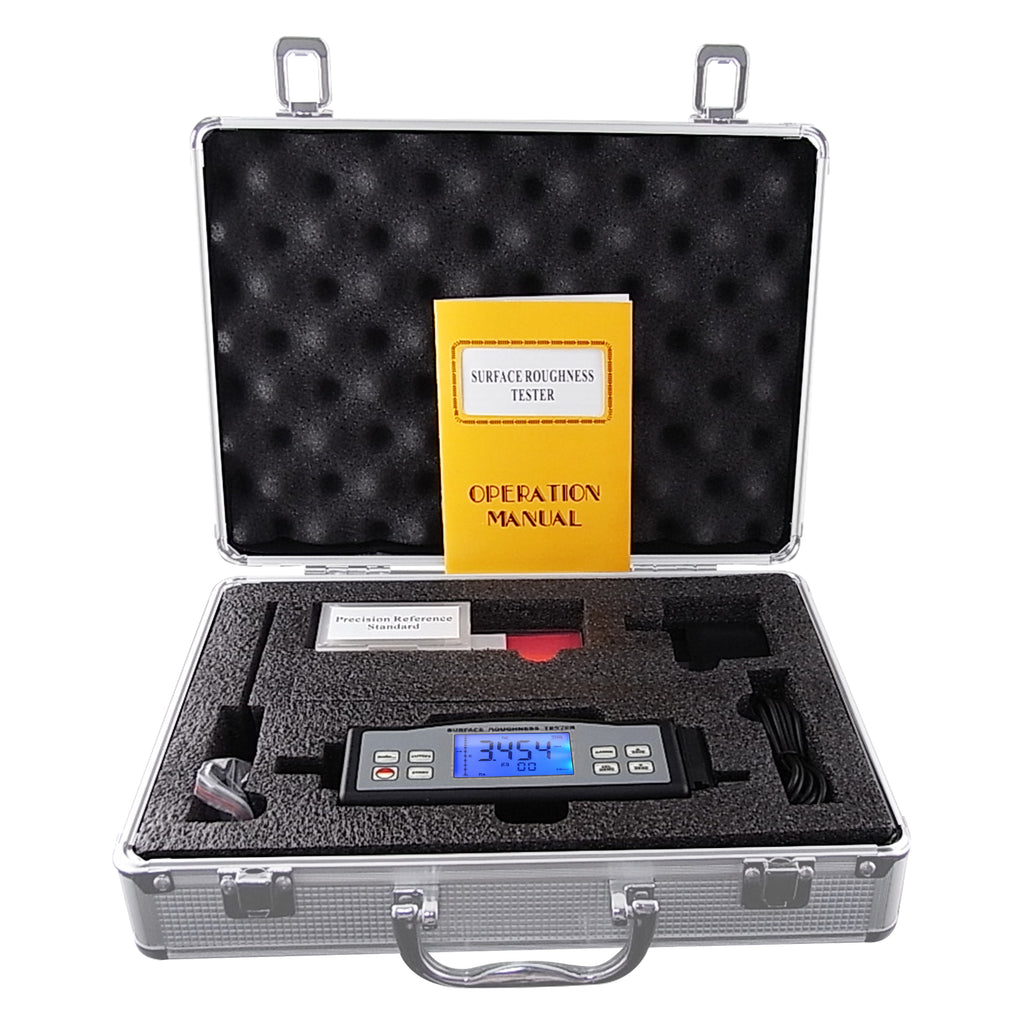 RTTK-882 Digital Surface Roughness Tester 4 Parameters (Ra, Rz, Rq, Rt) Built-in Diamond Pin Probe