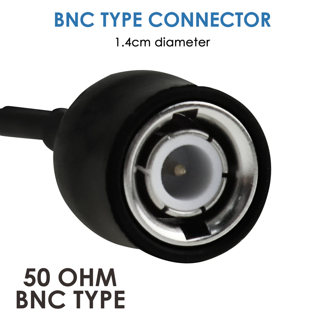 TK314PLUS pH Electrode Replacement Probe for Continuous Liquid Measurement with BNC Connector 200cm (78.7") Long Cable