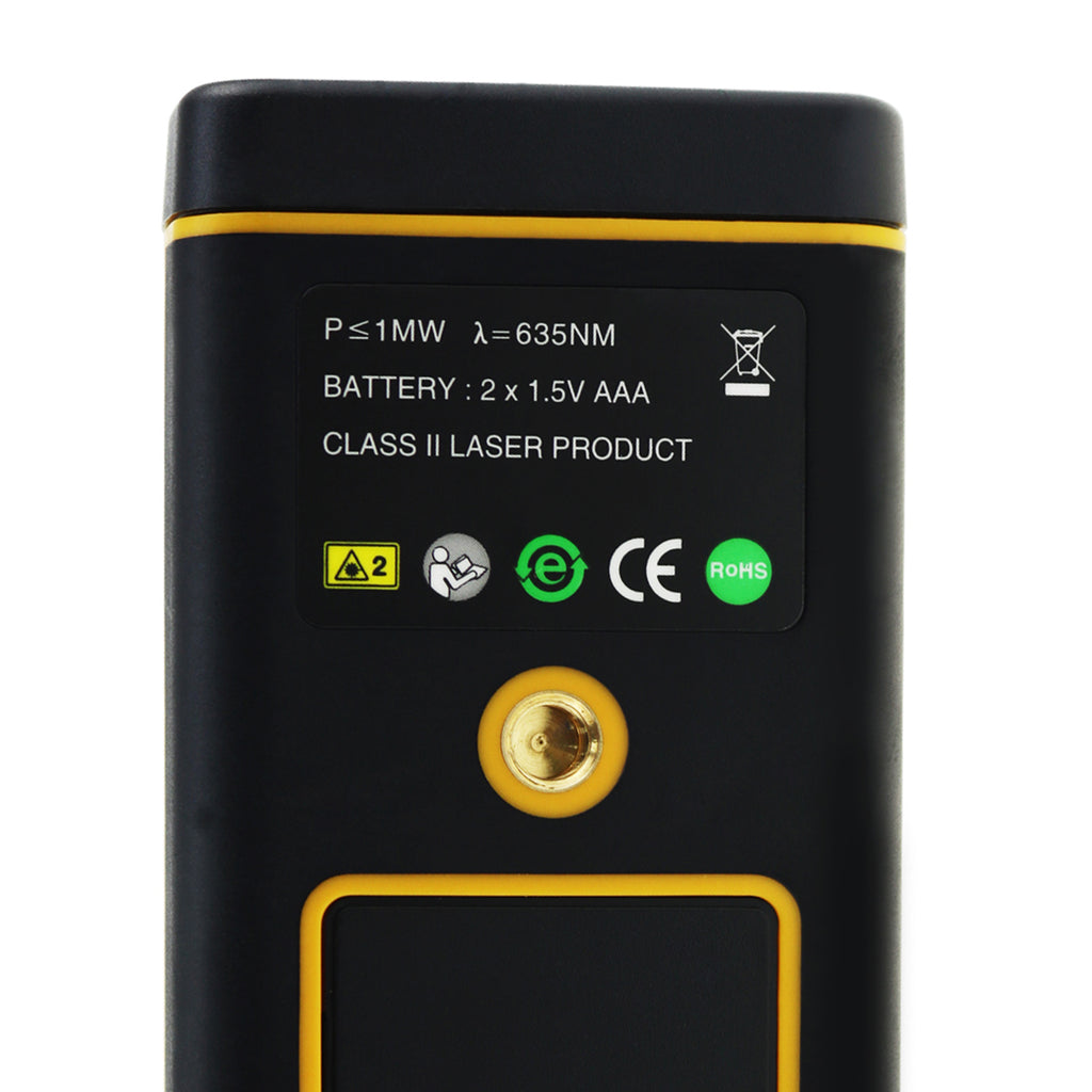 DITK-727 Digital 80M/262ft Laser Distance Meter Range Finder with Backlight & Bubble Level