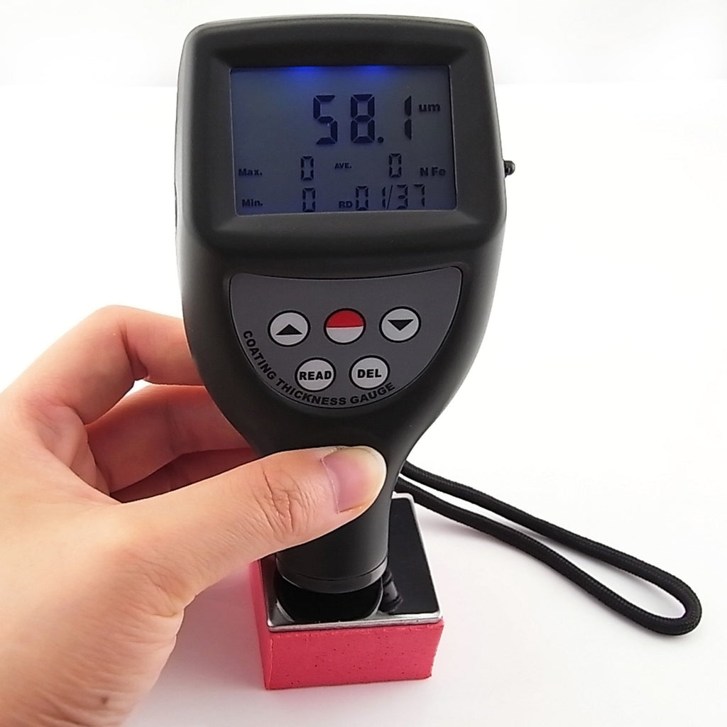 TMTK-763FN Paint Coating Thickness Meter Gauge Tester F/NF Probes 99 Groups Measure Aluminum & Iron-Tekcoplus Ltd.