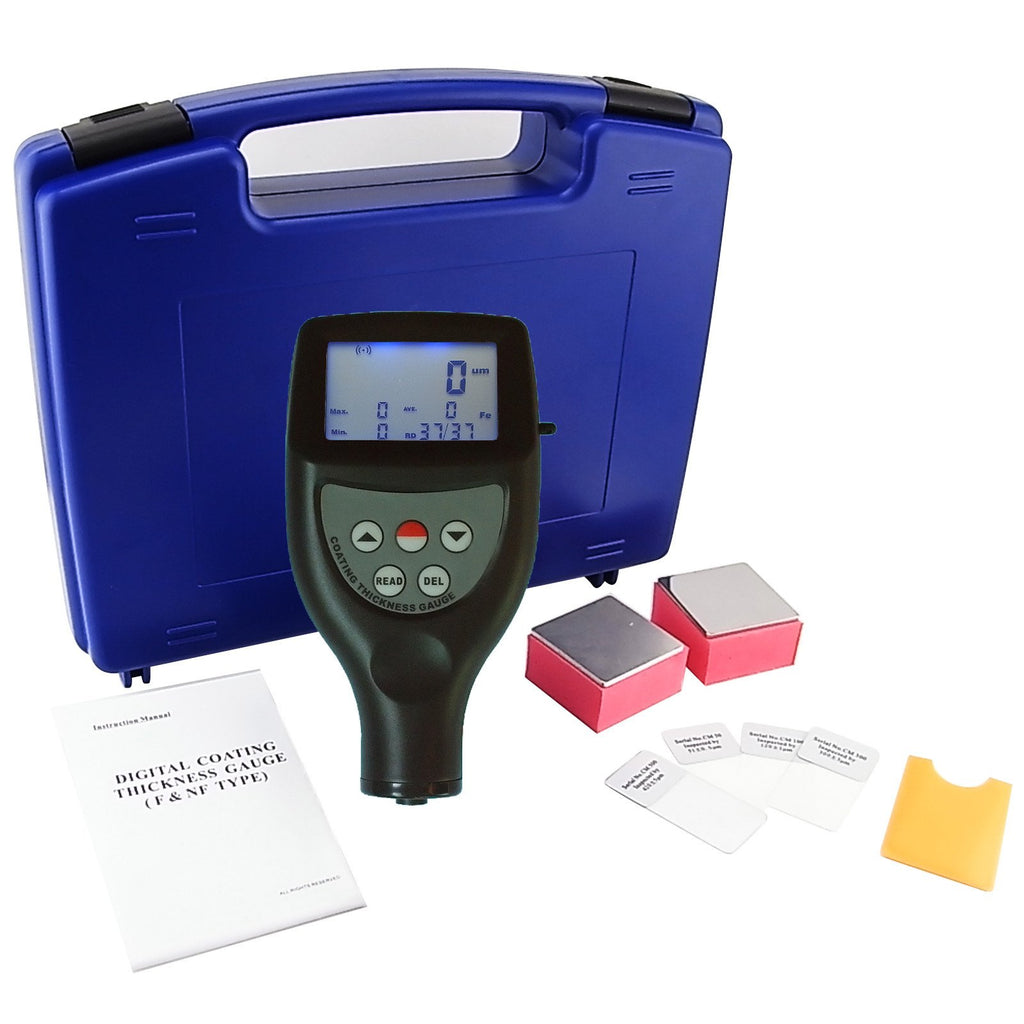 TMTK-763FN Paint Coating Thickness Meter Gauge Tester F/NF Probes 99 Groups Measure Aluminum & Iron-Tekcoplus Ltd.