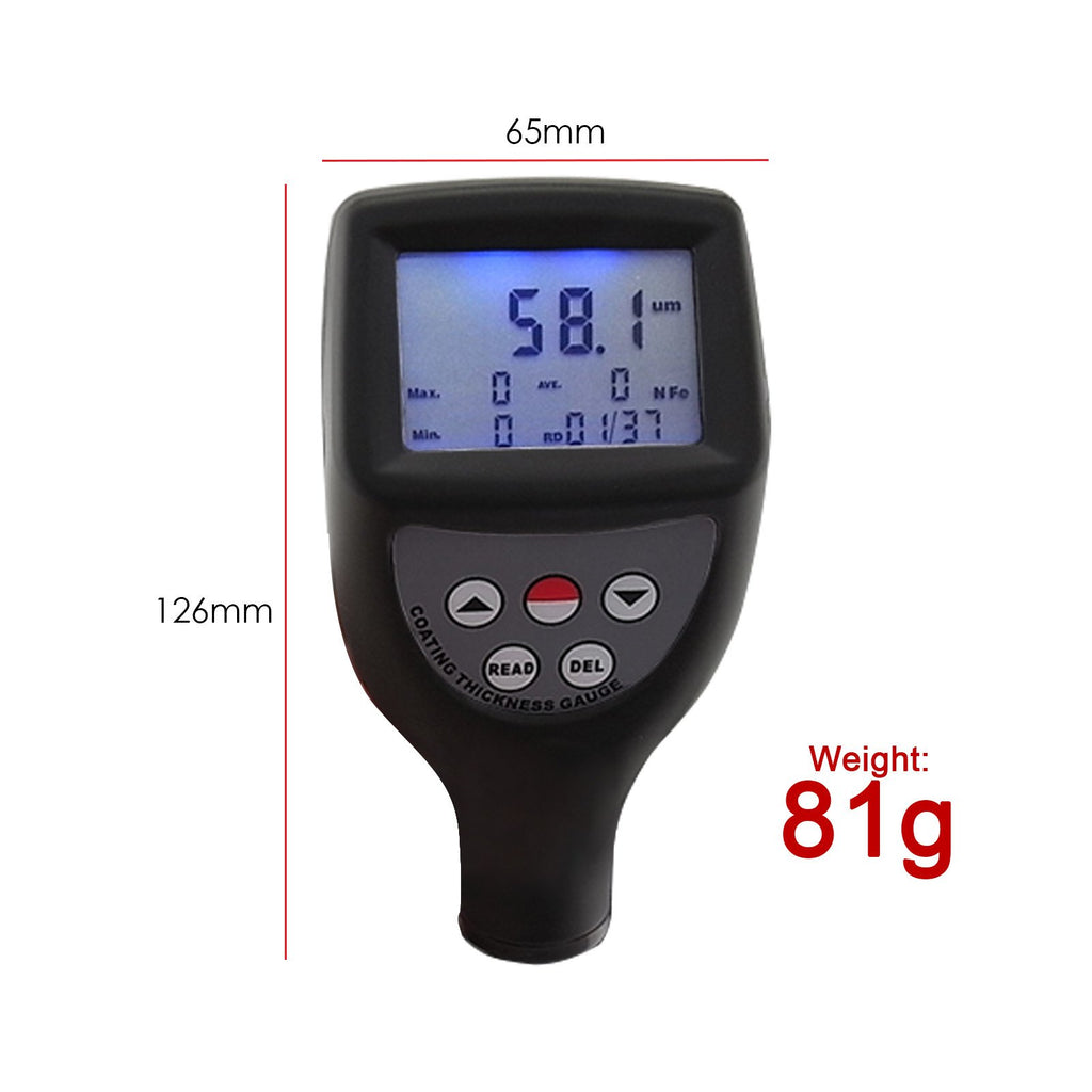 TMTK-763FN Paint Coating Thickness Meter Gauge Tester F/NF Probes 99 Groups Measure Aluminum & Iron-Tekcoplus Ltd.