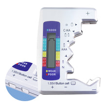 BCTK-64 Universal Battery Tester Checker for C AA AAA D N 9V 1.5V Button Cell Small Mini Batteries