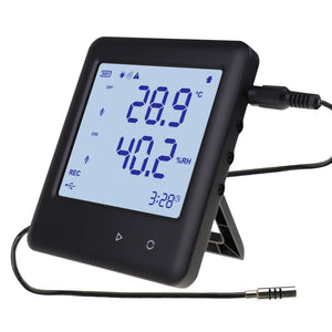 TK352PLUS Digital Datalogger Thermometer Thermo-hygrometer Temperature and Humidity Measurement 25,920 Groups Datalogger with PC Software and Calendar Display