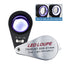 GSTK-119 Jeweler Loupe 20X Magnification with LED & UV light 21mm Lens Gemological Testing