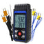 TK343PLUS Dual Channel Thermometer K/J Thermocouple Sensor Probe Temperature Tester °C/°F Temp Unit, Alarm Function and ADJ Compensation