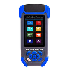 Mini-Pro OTDR Optical Time Domain Reflectometer 3.5-inch Colored Screen, Rechargeable for FTTx, Network Construction, Maintenance, Mapping, Optical Power etc