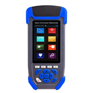 Mini-Pro OTDR Optical Time Domain Reflectometer 3.5-inch Colored Screen, Rechargeable for FTTx, Network Construction, Maintenance, Mapping, Optical Power etc-Tekcoplus Ltd.