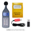 SLTK-887 Sound Level Meter with RS-232C Software Decibel Noise Datalogger Tester