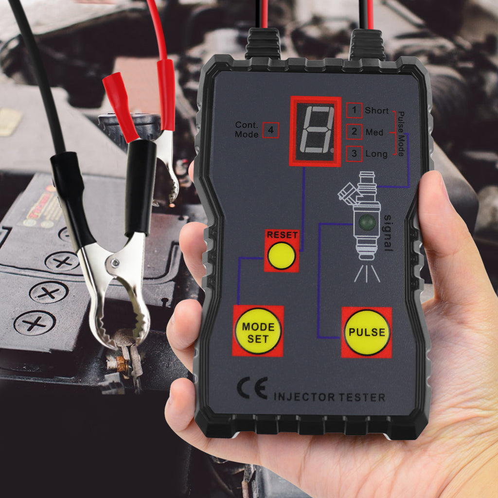Fuel Injection Testing Device TK381PLUS Automotive Fuel Injector Tester Professional or Personal Dia ...