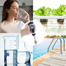 TK354PLUS 4-in-1 TDS Temperature S.G Salt Salinity Water Quality Tester with ATC Hi-Precision Replaceable Electrode