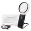 TK362PLUS Double Lens Magnifier 10x and 25x Magnification AC/DC Power 5 LED and 2 UV Light Optical Lens Handheld or Desktop for Reading, Inspection, Stamp and Coin Collection