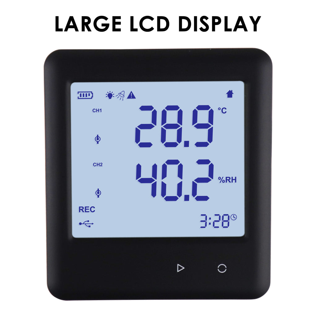 Desktop Weather Station With Clock, Thermometer And Hygrometer