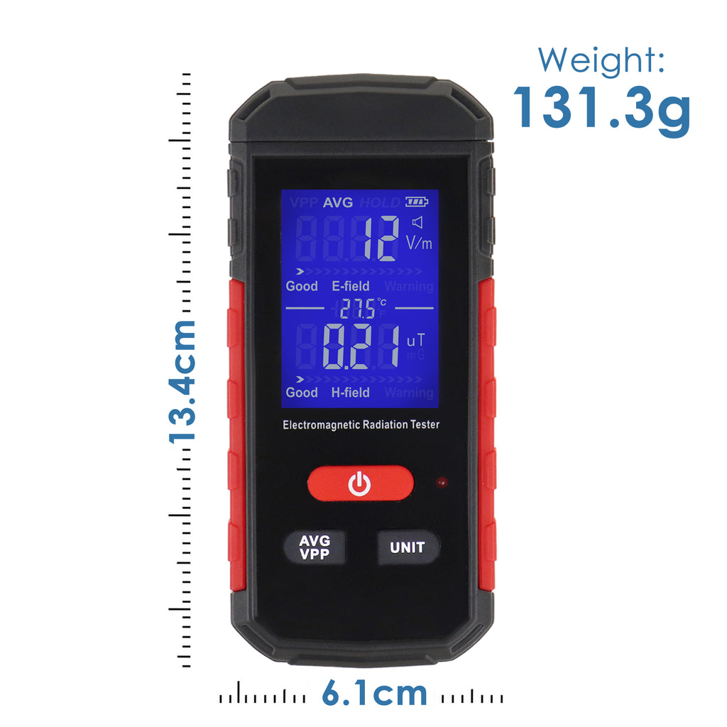 TK347PLUS Rechargeable EMF Meter Electromagnetic Radiation Tester