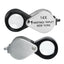 TK403PLUS Jeweler Loupe 14x Magnification Mini Foldable Optical Glass Lens Magnifier Triplet Loop for Jewelry, Stamp and Coin Collector, Watch and Circuit Board Repair