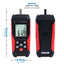 TK401PLUS Professional Non-contact/Contact Laser Tachometer Laser Photo Sensor Gauge Tester with HOLD/MAX/MIN Car Engine Machine Inspection Instrument