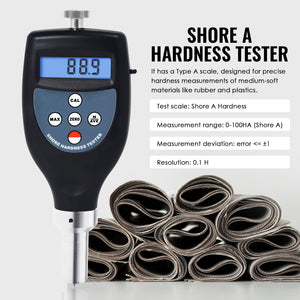 HTTK-791A Digital Hardness Meter Shore A Durometer Rubber Tester Elastomers, Silicone-Tekcoplus Ltd.