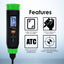 TK383PLUS Pentype Rechargeable DO Meter with 3m Long Cable Probe Dissolved Oxygen Tester Floating Electrode High Precision with ATC