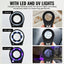 GSTK-119 Jeweler Loupe 20X Magnification with LED & UV light 21mm Lens Gemological Testing