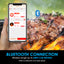 TK387PLUS Smart Meat Thermometer with Bluetooth Function 500FT Wireless Connection for BBQ, Oven, Smoker, Griller Kitchen Cooking Tool