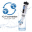 TK354PLUS 4-in-1 TDS Temperature S.G Salt Salinity Water Quality Tester with ATC Hi-Precision Replaceable Electrode