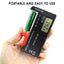 TK376PLUS Handheld Battery Tester Volt Capacity Checker Analyzer LCD Display Check AAA AA C D 9V 3.7V 1.5V Button Cell for Personal and Professional Use