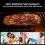 TK387PLUS Smart Meat Thermometer with Bluetooth Function 500FT Wireless Connection for BBQ, Oven, Smoker, Griller Kitchen Cooking Tool