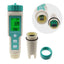 TK339PLUS Digital PH / TDS / EC / ORP / Salinity / S.G. / Temperature Pentype Water Quality Tester for Drinking Water, Aquariums, Hydroponics Pools
