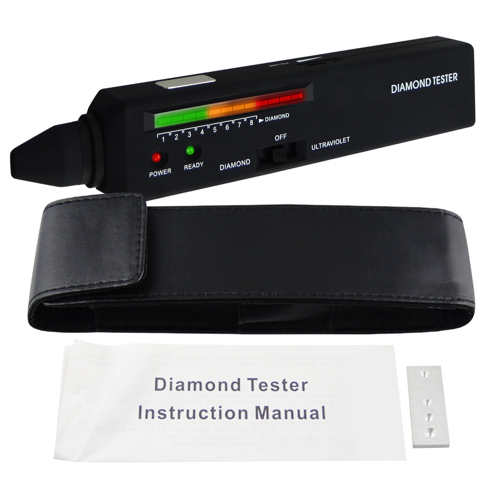 JEM-II Diamond Tester with Ultraviolet (UV) Light Portable Gem